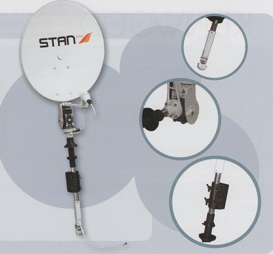 camper Antenne Satellitari  Antenna parabola STAN line 65